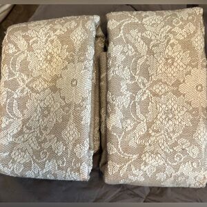 Pair (2) Cottagecore French Country Cotton Jacquard Standard Shams